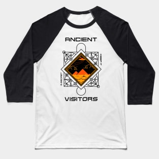 ANCIENT VISITORS - Aliens Baseball T-Shirt